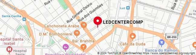 Map of www.ledcentercomp.com.br